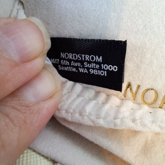 Nordstrom Lemon Pattern Yellow Square‎ Jewelry Travel Case Box 4.5” - Picture 8 of 11